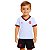 Conjunto Flamengo Uniforme Infantil Branco - Torcida Baby - Imagem 1