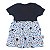 Body Vestido Gêmio Bolinhas Com e Tiara Oficial - Imagem 2