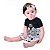 Body Vestido Santos Bolinhas Com e Tiara Oficial - Imagem 1