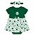 Body Vestido Palmeiras Bolinhas Com e Tiara Oficial - Imagem 3