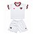 Conjunto Bebê São Paulo Uniforme Branco - Torcida Baby - Imagem 1