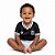 Conjunto Bebê Santos Uniforme Preto - Torcida Baby - Imagem 1