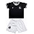 Conjunto Bebê Santos Uniforme Preto - Torcida Baby - Imagem 1