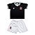 Conjunto Infantil Corinthians Uniforme Preto - Torcida Baby - Imagem 1