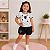 Conjunto Atlético MG Infantil Com Bata e Shorts Oficial - Imagem 1