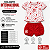 Conjunto Internacional Infantil Com Bata e Shorts Oficial - Imagem 3
