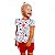 Conjunto Flamengo Infantil Com Bata e Shorts Oficial - Imagem 1