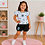 Conjunto Grêmio Infantil Com Bata e Shorts Oficial - Imagem 1