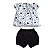 Conjunto Santos Infantil Com Bata e Shorts Oficial - Imagem 2