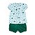 Conjunto Palmeiras Infantil Com Bata e Shorts Oficial - Imagem 3