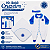 Kit Bebê Cruzeiro Macacão Manta e Gorro Plush Oficial - Imagem 2