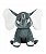Pelúcia Elefante Cinza Orelhas Grandes 42cm - Imagem 1