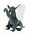 Pelúcia Elefante Cinza Orelhas Grandes 42cm - Imagem 4