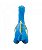 Dinossauro Pelúcia Azul Bolinhas Coloridas 18cm - Imagem 4