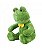Sapo Pelúcia Verde Sentado com Gravata Amarela 31cm - Imagem 4