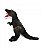 Pelúcia Dinossauro Realista Marrom Tiranossauro Rex 22.5cm - Imagem 4