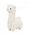 Pelúcia Lhama Fofa Branco 24cm - Imagem 2
