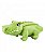 Pelúcia Crocodilo Verde 35 cm - Imagem 1