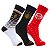 Kit Com 3 Pares de Meia Internacional Juvenil Oficial - Imagem 1