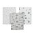 Kit Cueiro Bebê Flanelado 3 Pçs Estampa Selva Papi 80x60cm - Imagem 1