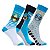 Kit Com 3 Pares de Meia Grêmio Juvenil Oficial - Imagem 1