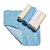 Kit Toalhinha De Boca Azul 5 Pçs Atoalhado 22Cm X 22Cm Papi - Imagem 1
