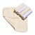 Kit Toalhinha De Boca Neutro 5 Pçs Atoalhado 22CmX22Cm Papi - Imagem 1