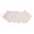 Kit Toalhinha De Boca Neutro 5 Pçs Atoalhado 22CmX22Cm Papi - Imagem 3