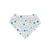 Kit Babador Bandana Bebê Com 2 Pçs Planetas Azul Papi - Imagem 2