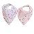 Kit Babador Bandana Bebê Com 2 Pçs Solzinho Rosa Papi - Imagem 2