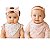 Kit Babador Bandana Bebê Com 2 Pçs Solzinho Rosa Papi - Imagem 1