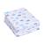 Toalha De Fralda Estampa Azul Com 03 Pçs 1,0m x 70cm Papi - Imagem 1
