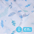 Toalha De Fralda Estampa Azul Com 03 Pçs 1,0m x 70cm Papi - Imagem 6
