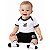 Uniforme Bebê Santos Conjunto Body Shorts E Meia Oficial - Imagem 1