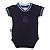 Body Corinthians Clássico Preto Escudo Preto Oficial - Imagem 1
