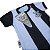 Body Corinthians de Jogo Listrado Preto e Branco Oficial - Imagem 2
