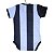 Body Corinthians de Jogo Listrado Preto e Branco Oficial - Imagem 3