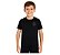 Camiseta Infantil Corinthians All Black Escudo Preto - Imagem 1
