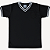 Camiseta Infantil Corinthians Preta Clássico Escudo Preto - Imagem 3