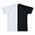 Camiseta Infantil Corinthians Preto e Branco Escudo Preto - Imagem 3