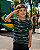Camiseta Camuflada Infantil Juvenil Exército Militar Soldado - Imagem 1