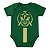 Body Bebê Palmeiras Estampa Dourada Oficial - Imagem 2
