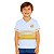 Camiseta Infantil Santos Estampa Dourada Oficial - Imagem 1