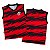 Camiseta Regata Flamengo Infantil Faixas Oficial - Imagem 3
