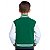 Jaqueta Palmeiras Moletom Varsity Infantil Juvenil Oficial - Imagem 2