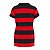 Vestido Infantil Flamengo Milly CRF Listrado Oficial - Imagem 2