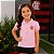 Camisa Polo Infantil Flamengo Rosa Oficial - Imagem 1