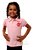 Camisa Polo Infantil Flamengo Rosa Oficial - Imagem 2