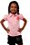 Camisa Polo Infantil Flamengo Rosa Oficial - Imagem 1