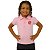 Camisa Polo Infantil Flamengo Rosa Oficial - Imagem 1
